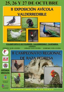 II Exposición Avícola Valderredible 2019 @ Polideportivo de Polientes s/n , Polientes, Valderredible, Cantabria | Medina-Sidonia | Andalucía | España